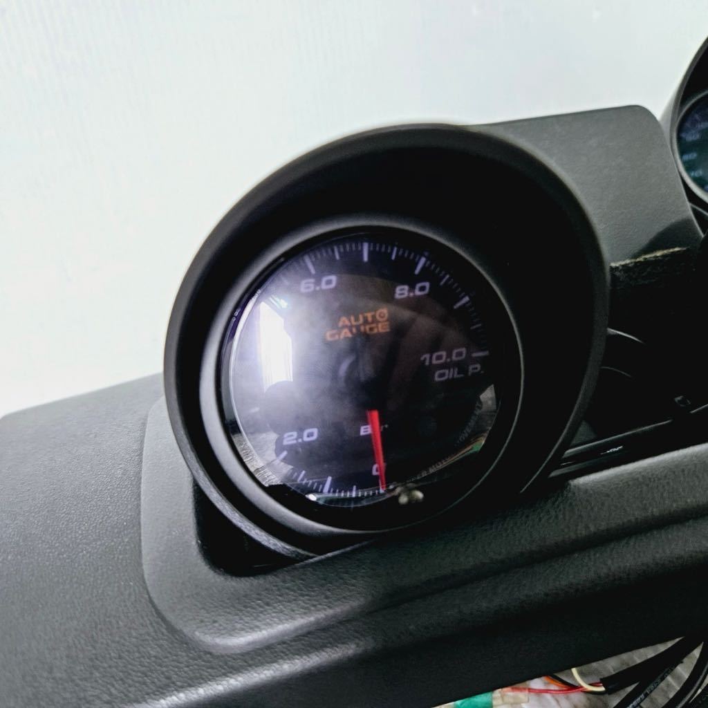 マツダ RX-8 ( AUTO GAUGE オートゲージ )油圧計 油温計 水温計 インパネ 内装品 SE3P _画像3