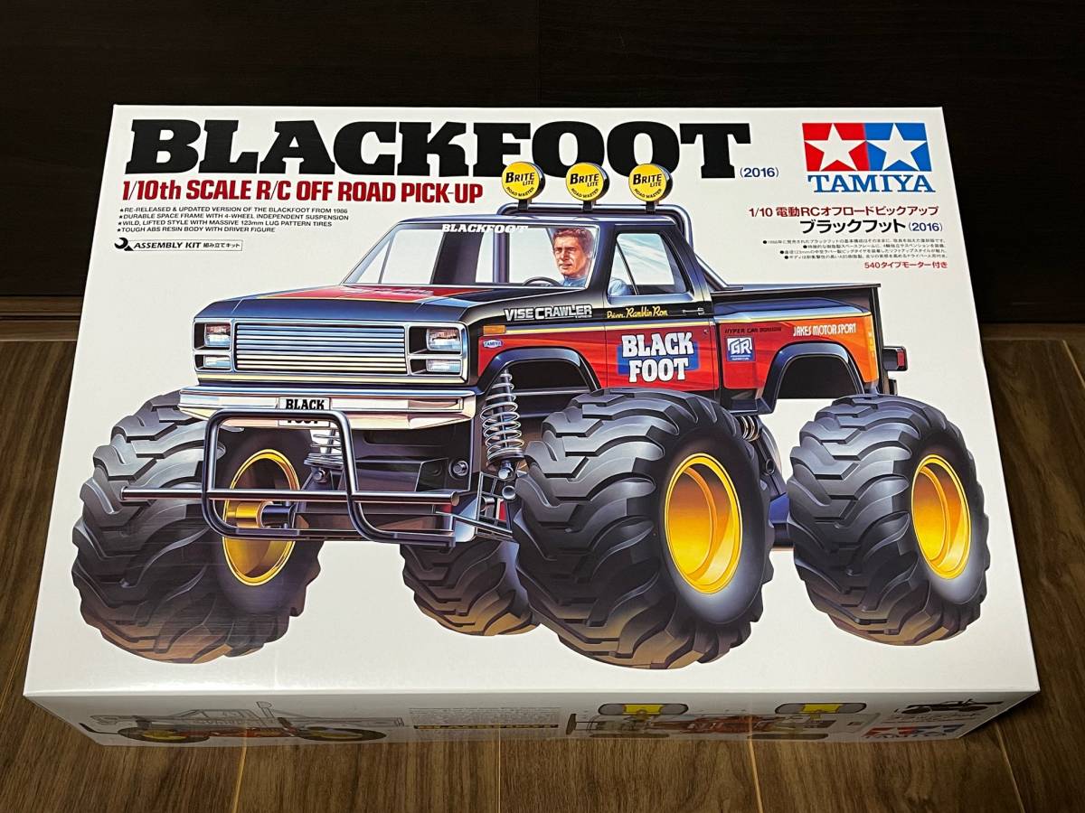 新品未組立 タミヤ 1/10 ブラックフット 2016 Yahoo!オークション - タミヤ 1/10 ブラックフット (2016)58633