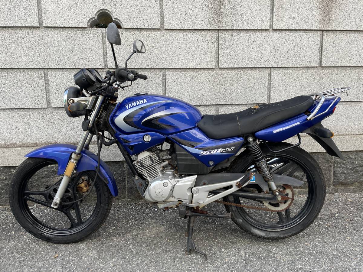 YBR125 書類 鍵付き メンテナンスベース車_画像5