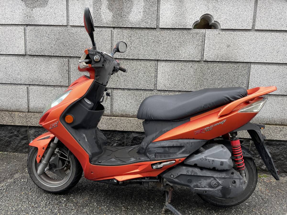 キムコ レーシング１２５　FI　インジェクション車 書類、鍵付き 検）シグナスX　アドレスV125_画像5