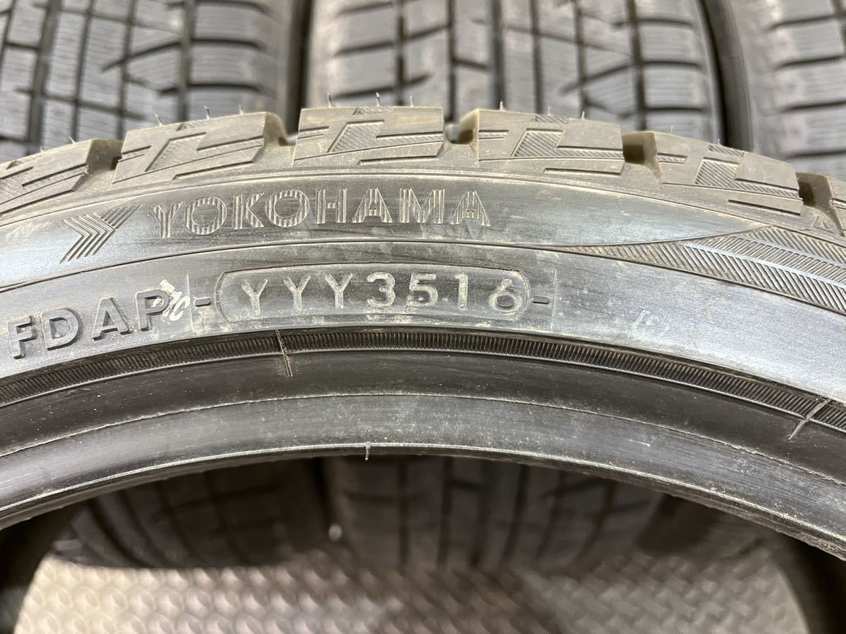 T889 新品未使用 255/35R19 YOKOHAMA ice GUARD iG50 Plus ヨコハマ アイスガード 冬タイヤ スタッドレス 4本セット_画像9