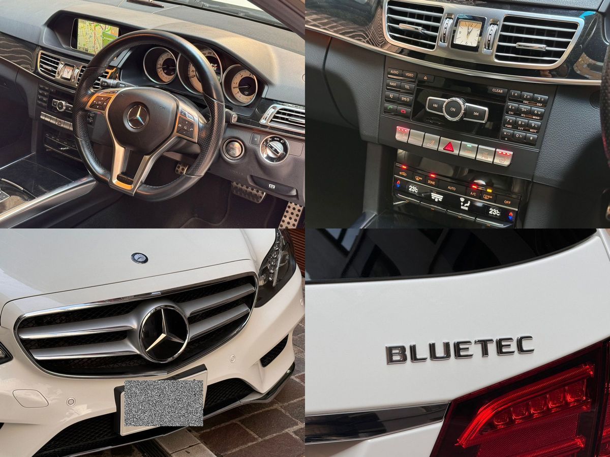 極美車 W212 後期 メルセデス・ベンツ E350 BlueTEC ステーションW AVG AMGスポPkg レーダーセーフティPkg ディーゼル 事故修復歴無 車検有の画像7