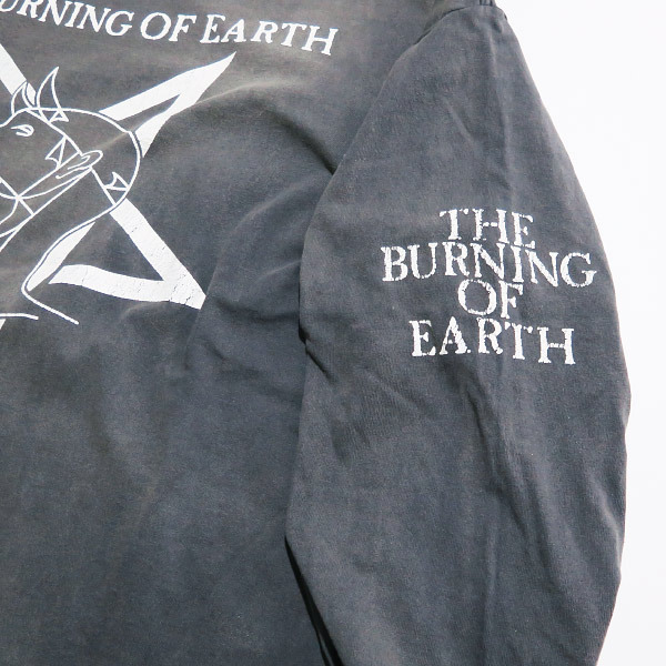 SAINT MICHAEL セント マイケル BURN OF EARTH LS TEE SM-A23-0000-007 ロングスリーブ Tシャツ ロンT 長袖 カットソー OTHER Fez tenの画像4