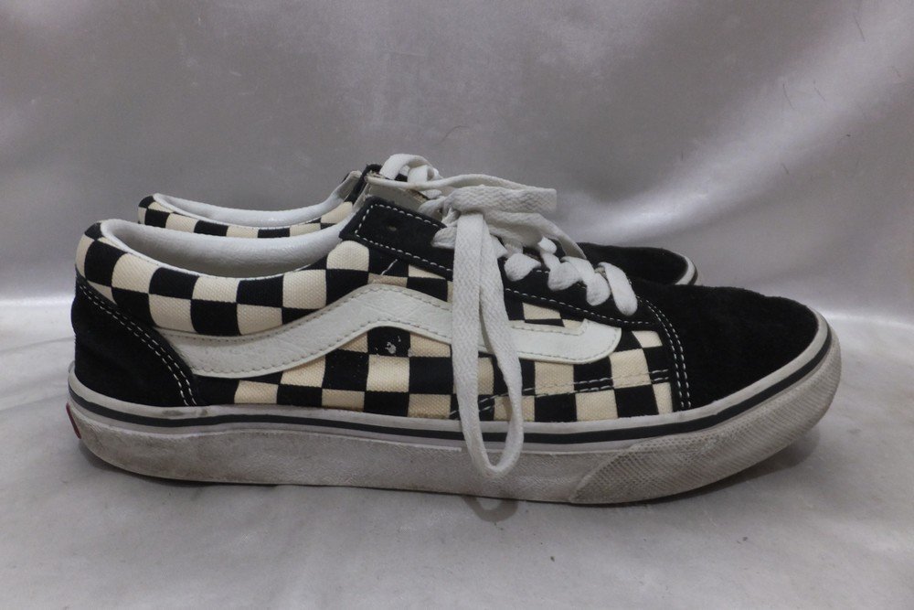 VANS ヴァンズ v36cl+ スニーカー サイズ：25.5 カラー：ブラック メンズ オールドスクール チェッカー_画像3