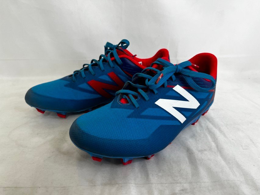 New Balance ニューバランス FURON DISPATCH フューロン ディスパッチ HG MSFDH2E サッカー スパイク 25cm ブルー ピンク_画像1