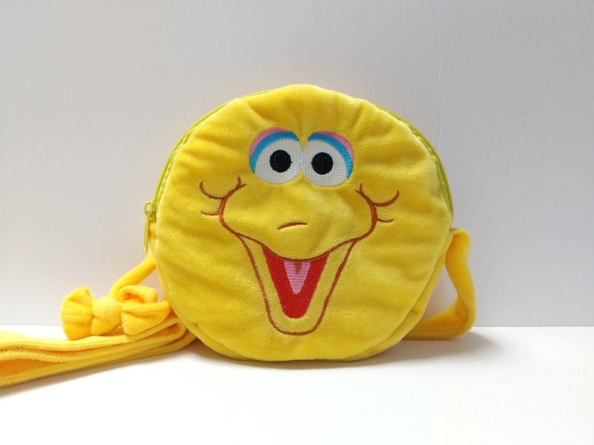  Big Bird shoulder pochette Sesame Street bag SESAME STREET