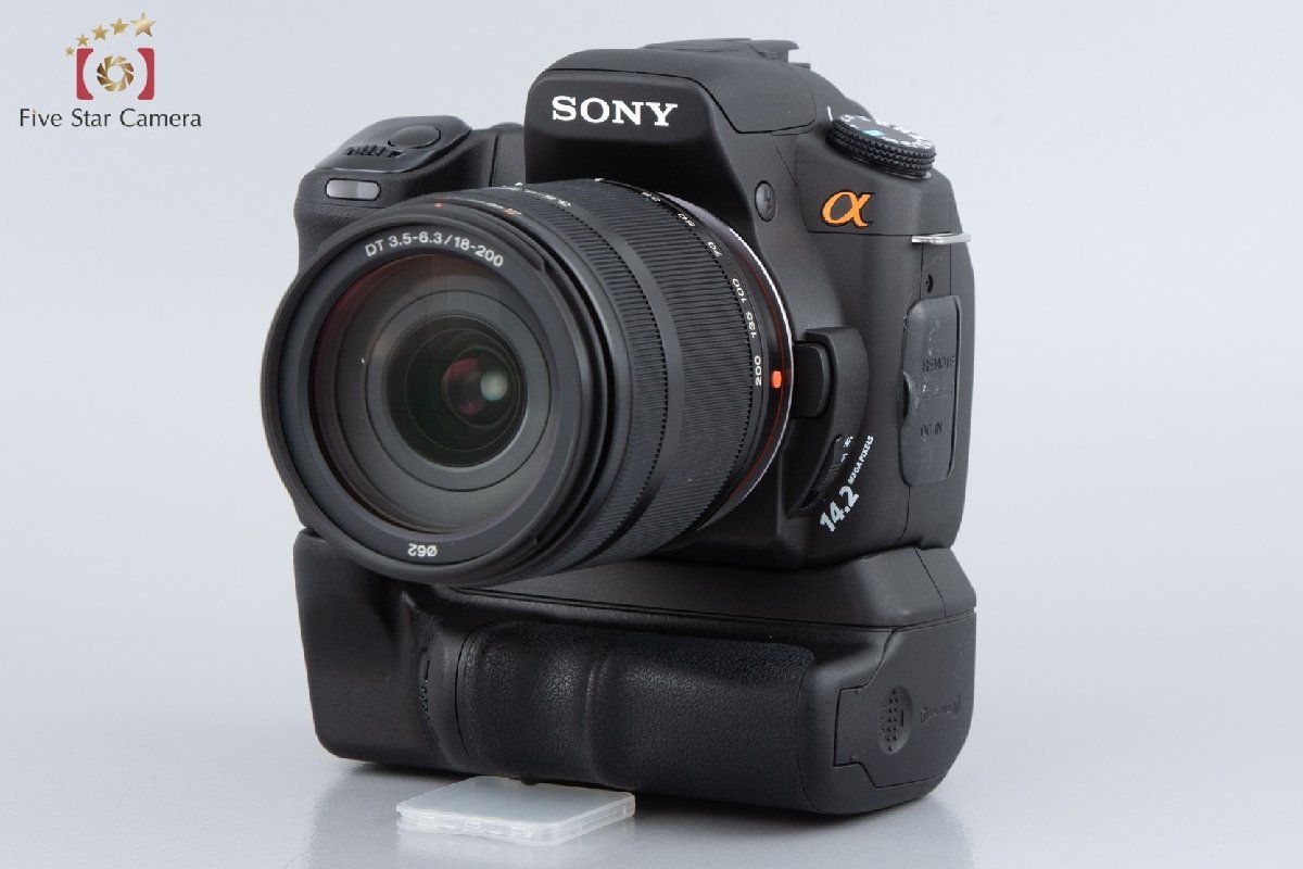 【中古】SONY ソニー α350 DSLR-A350 + DT 18-200mm f/3.5-6.3 SAL18200_画像2