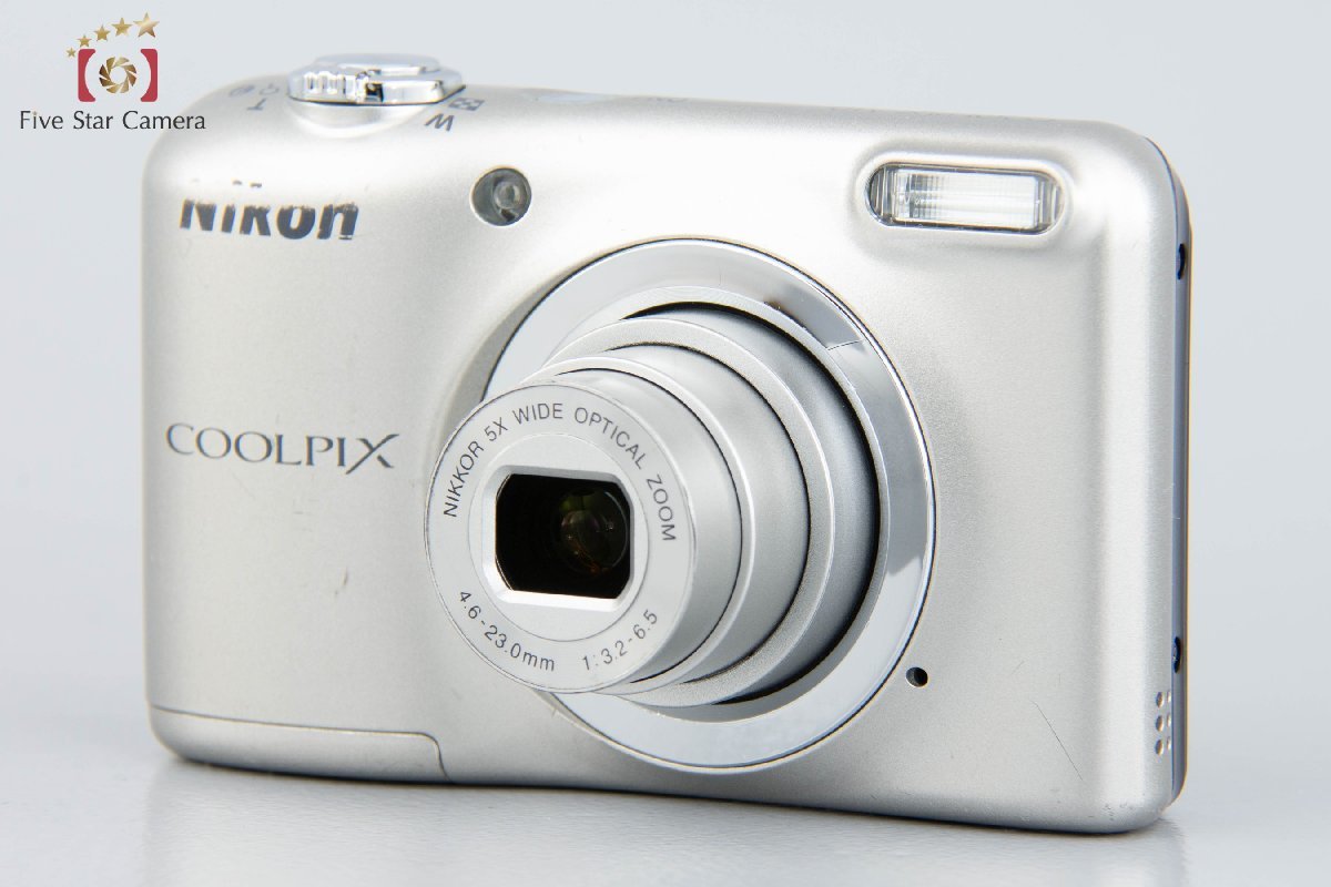 【中古】Nikon ニコン COOLPIX A10 シルバー コンパクトデジタルカメラ_画像2