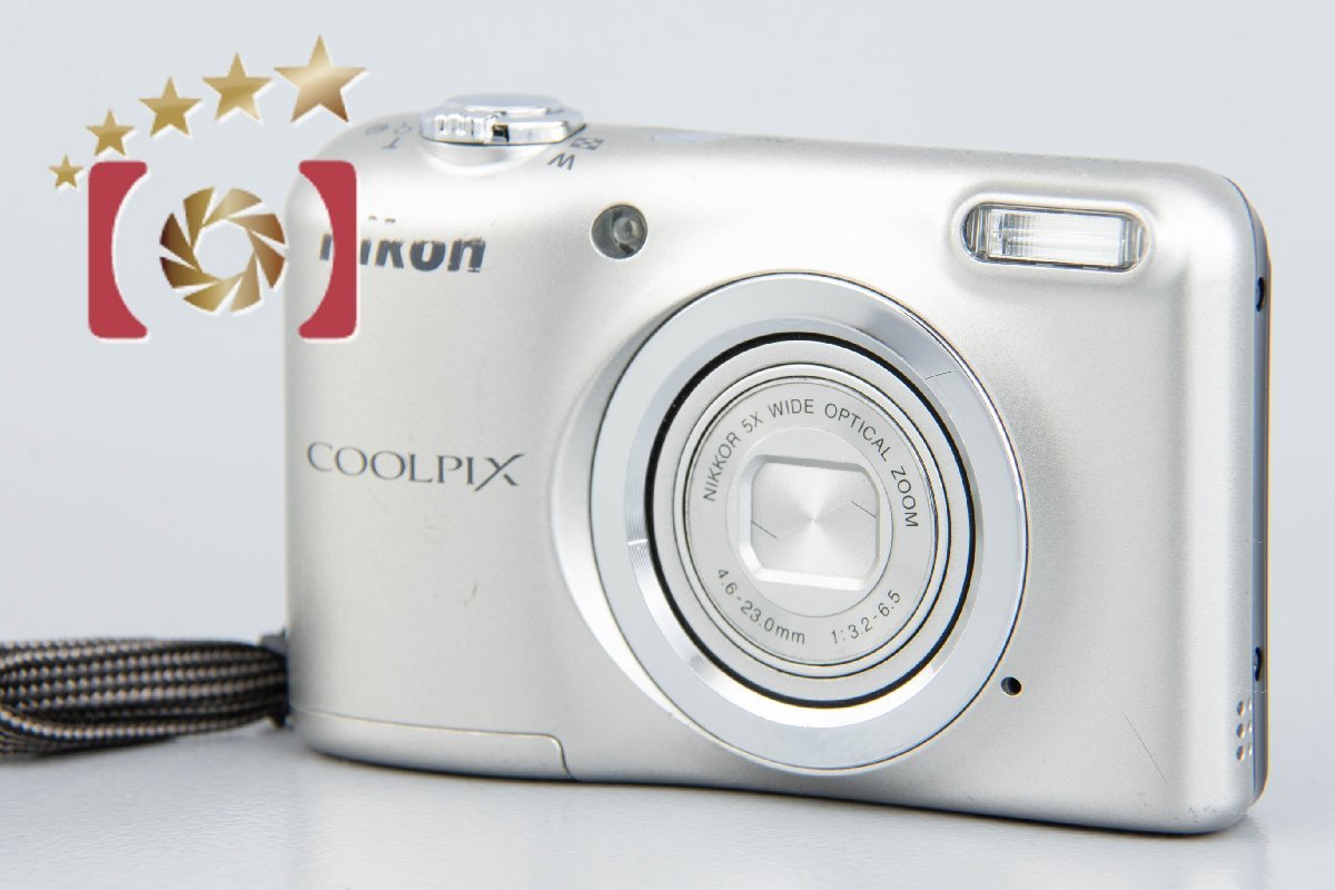【中古】Nikon ニコン COOLPIX A10 シルバー コンパクトデジタルカメラ_画像1