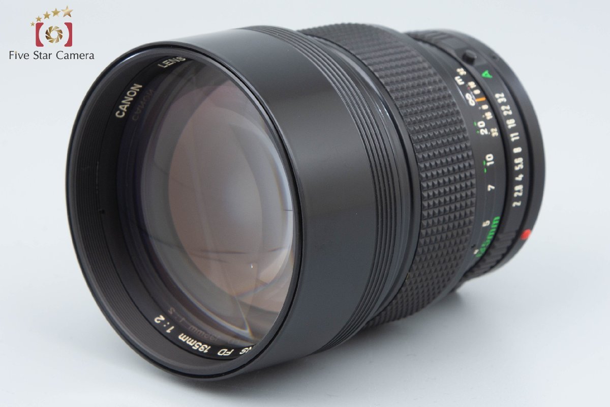 【中古】Canon キヤノン New FD 135mm f/2 元箱付き_画像3