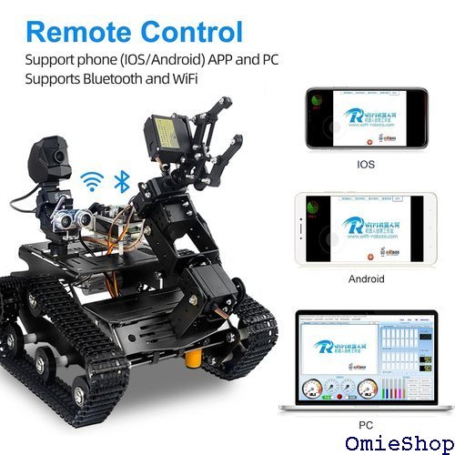 Raspberry Pi Smart WiFi robot .Without Raspberry Pi Black