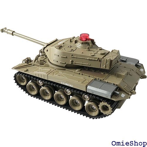 RC 戦車 タンク 装甲戦闘車両 チ ャリオット ラジ ーション戦車モデル 子供用おもちゃ 人気 プレゼント 黄_画像3