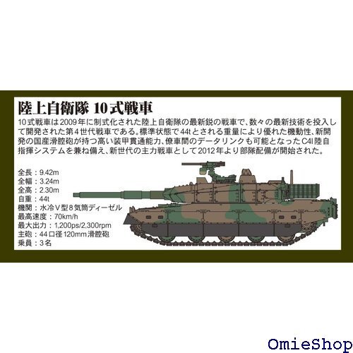 1/144 SGS series Ground Self-Defense Force 10 type tank has painted final product SGS03