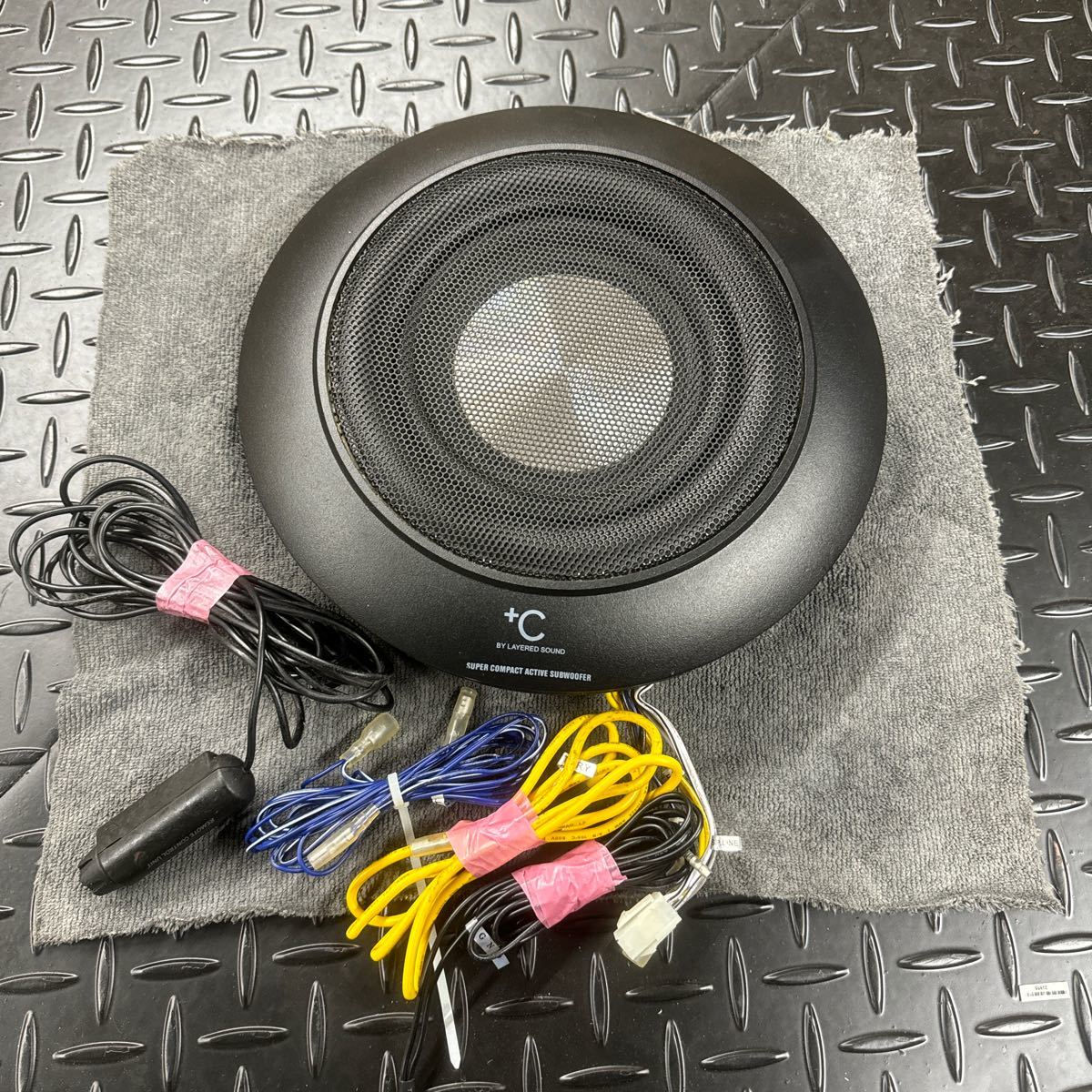 LAYERED SOUND レイヤードサウンド スピーカー ウーハー チューンナップウーハー +CS-650R 棚2K11 中古_画像1