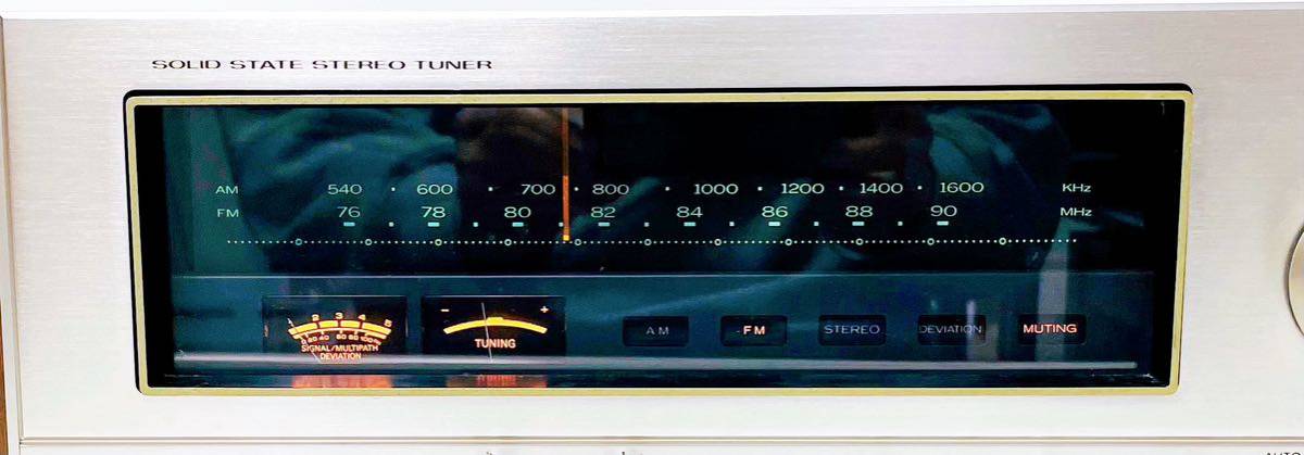 ■■ TRIO トリオ KT-9007 FM/AM ステレオチューナー ラジオチューナー オーディオ機器 音響機器の画像2