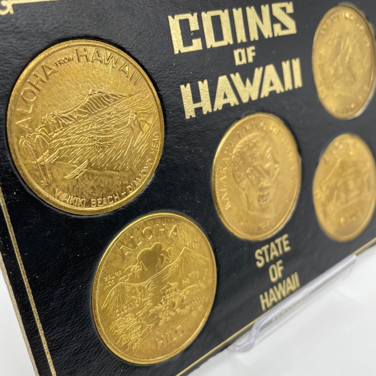 【80】希少 ハワイ COINS OF HAWAII STATE OF HAWAII 記念 ハワイ コイン 5枚セット コレクションの画像4