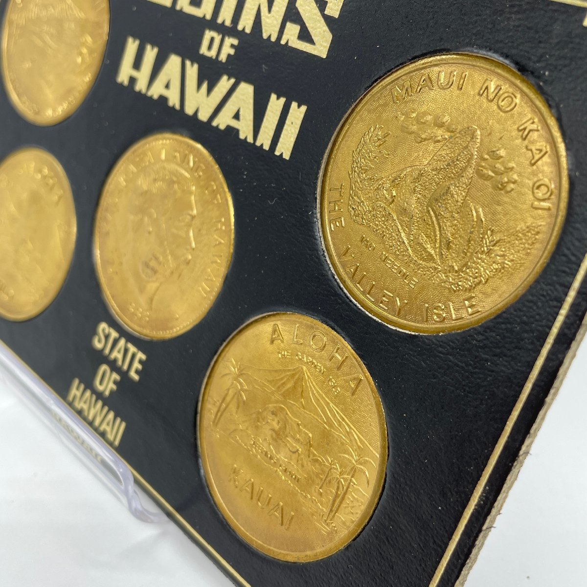 【80】希少 ハワイ COINS OF HAWAII STATE OF HAWAII 記念 ハワイ コイン 5枚セット コレクションの画像5