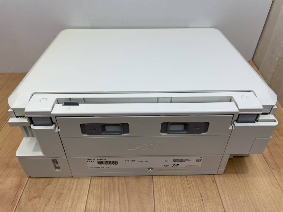 送料無料S82645 EPSON エプソン Calorio カラリオ インクジェットプリンター EP-805AW ジャンク品_画像5