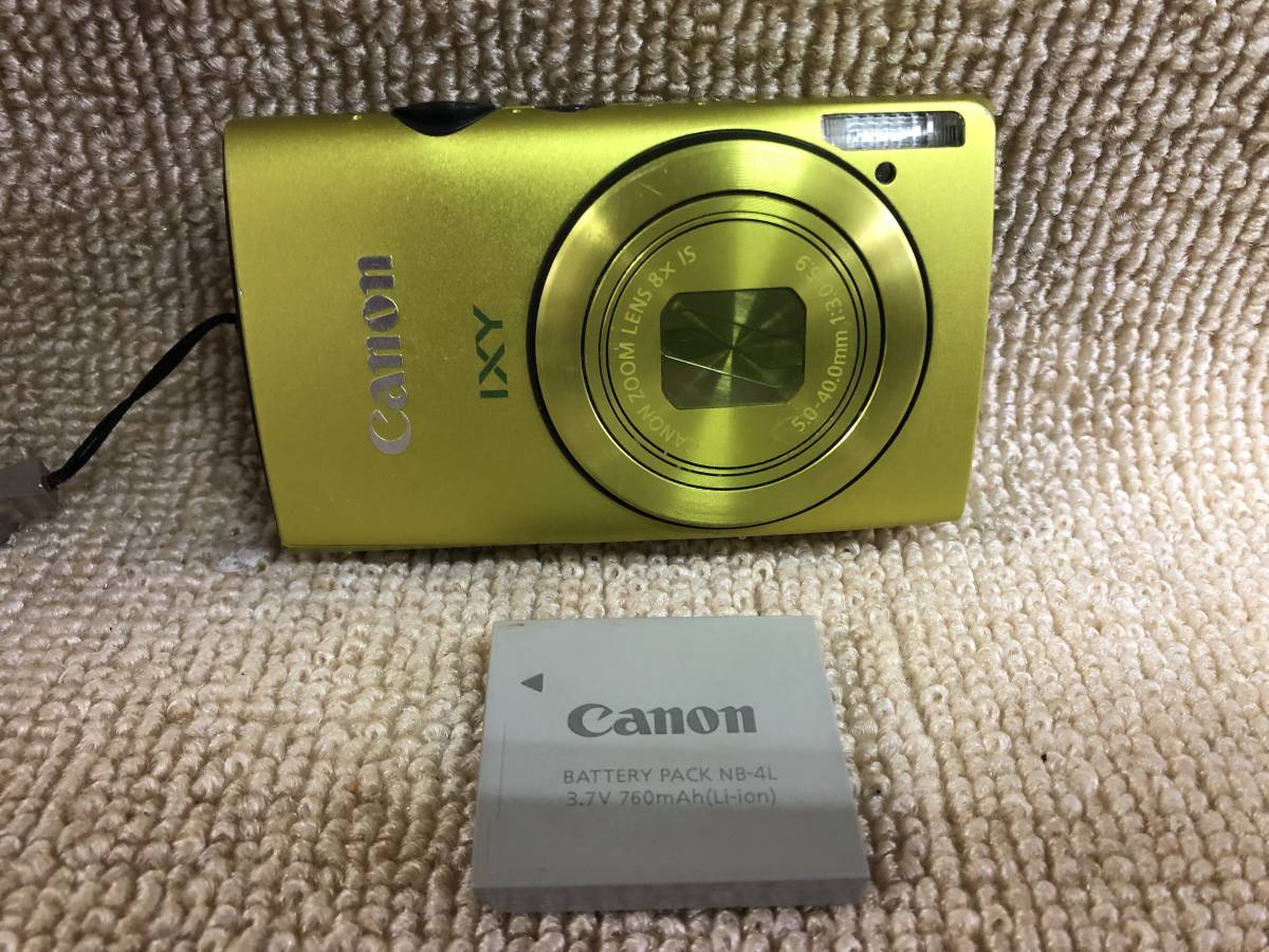 起動確認済み K-313 Canon　キャノン　IXY　600F PC1676 デジカメ　デジタルカメラ　キヤノン　イクシー　コンデジ　ジャンク_画像1