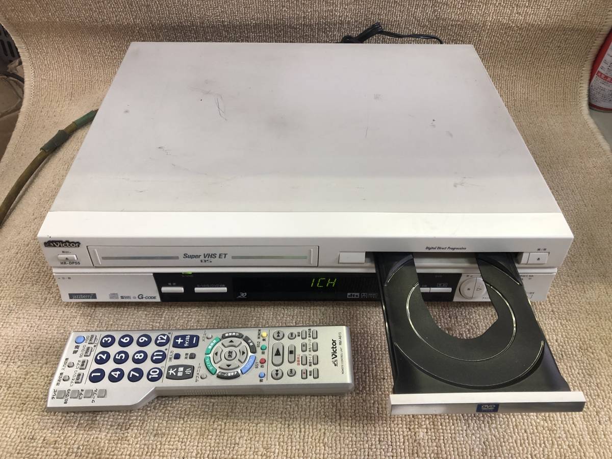 K-578 Victor Victor VHS видео в одном корпусе DVD плеер HR-DP55 электризация дистанционный пульт RM-A615