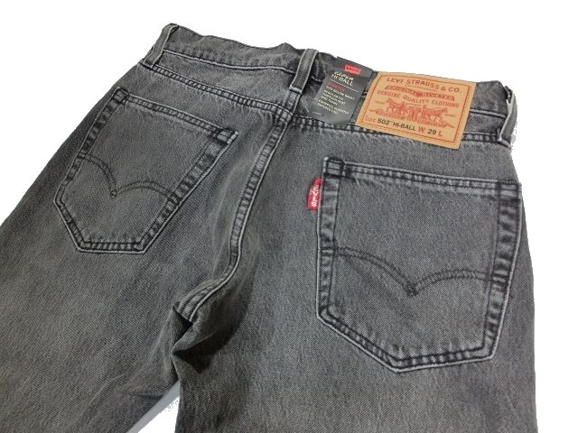 ※火036新品▼ リーバイス 502 テーパーHI-BALLジーンズ W30 ジーンズ デニムパンツ ジーパン Levi's アメカジ ストレッチ_画像5