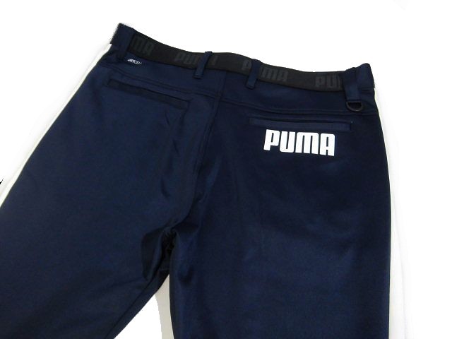 B火02790訳有▼ プーマ ゴルフ スウェット ジョガーパンツ 【 XXL 】 ゴルフパンツ PUMA スリムジョガーパンツ 紺系_画像4