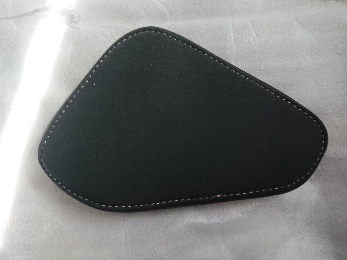 ** new product Toyota all-purpose knee pad type 3 black suede silver stitch GR Yaris GR Supra GR86 GR Corolla Prius **