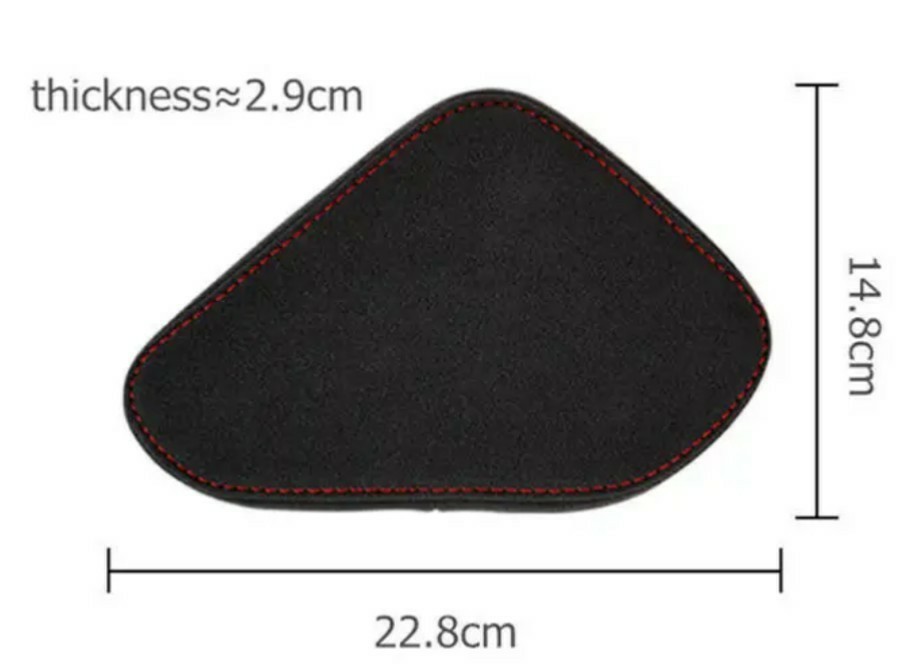 ** new product Toyota all-purpose knee pad type 3 black suede silver stitch GR Yaris GR Supra GR86 GR Corolla Prius **