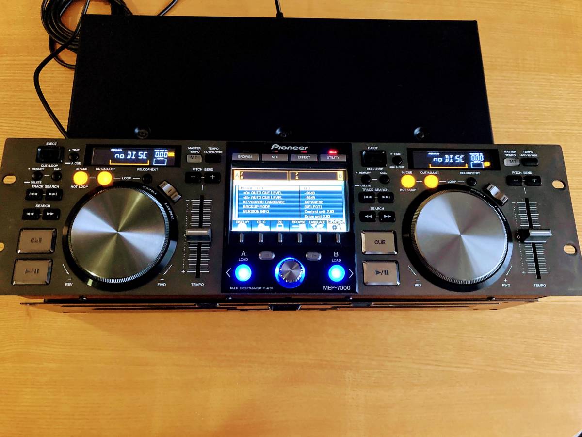 PIONEER MEP-7000 CDJ / 検索 900 850 350 400 1000 2000 NXS PCDJ_画像1