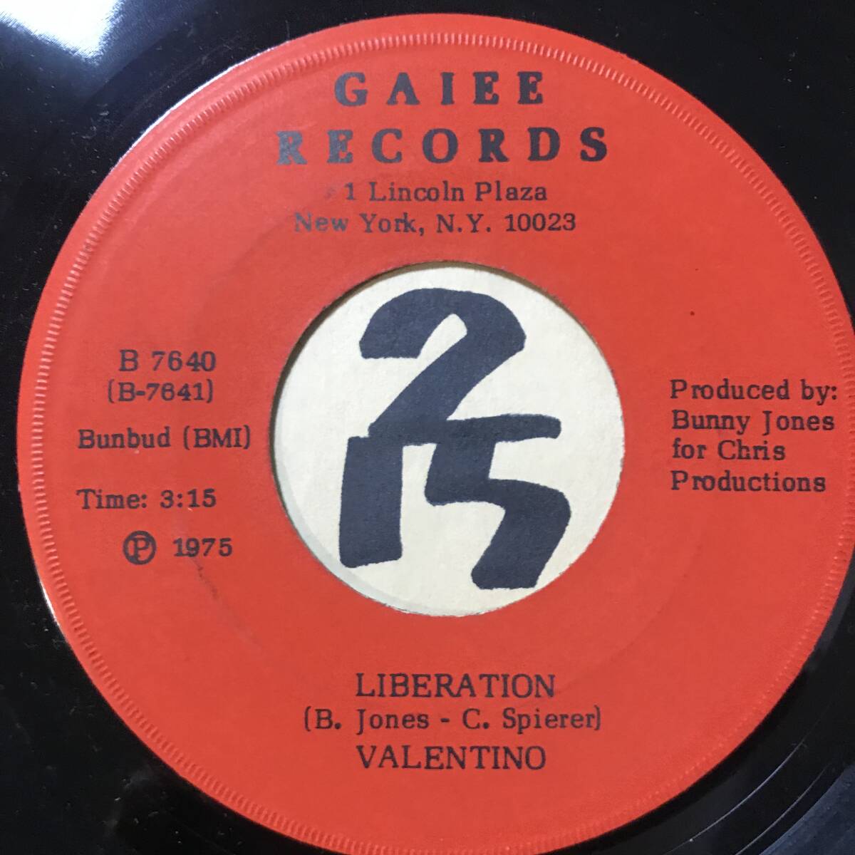 試聴 VALENTINO LIBERATION / I WAS BORN THIS WAY 両面EX VA-From The Closet To The Charts: Queer Noises 1961-1978収録_画像2