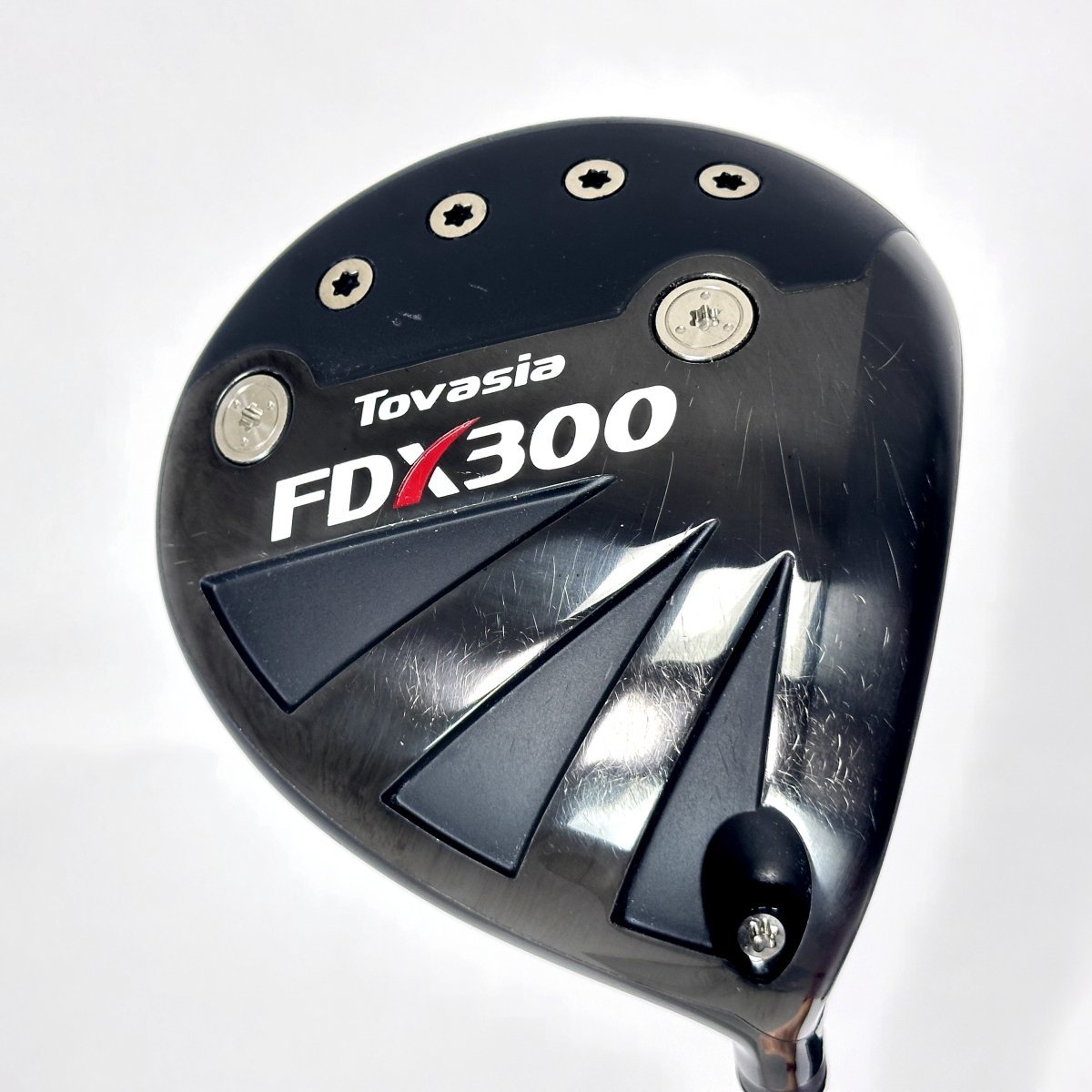 1円/中古美品★トバシア TOVASIA -FDX300- ドライバー 10.5° 46inch オリジナルカーボンシャフト (R)★高反発★_画像1