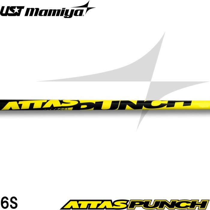 ★UST Mamiya USTマミヤ ATTAS PUNCH ドライバー用シャフト（6S）シャフト単品売/アッタスパンチ/アッタス8★_画像1