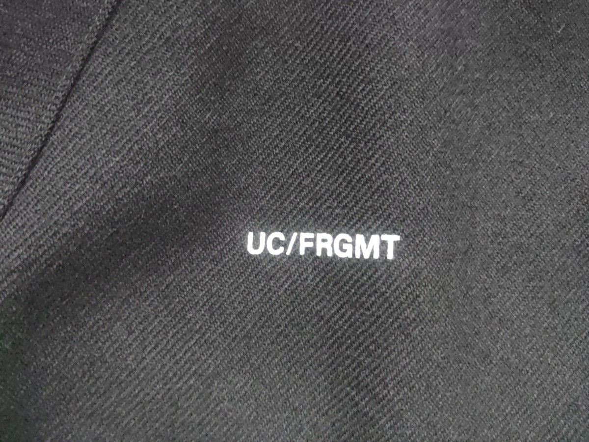 UNDERCOVER x FRAGMENT Wool Raglan Coat Black SIZE2 アンダーカバー フラグメント ウール ラグラン コート ブラック 黒_画像4