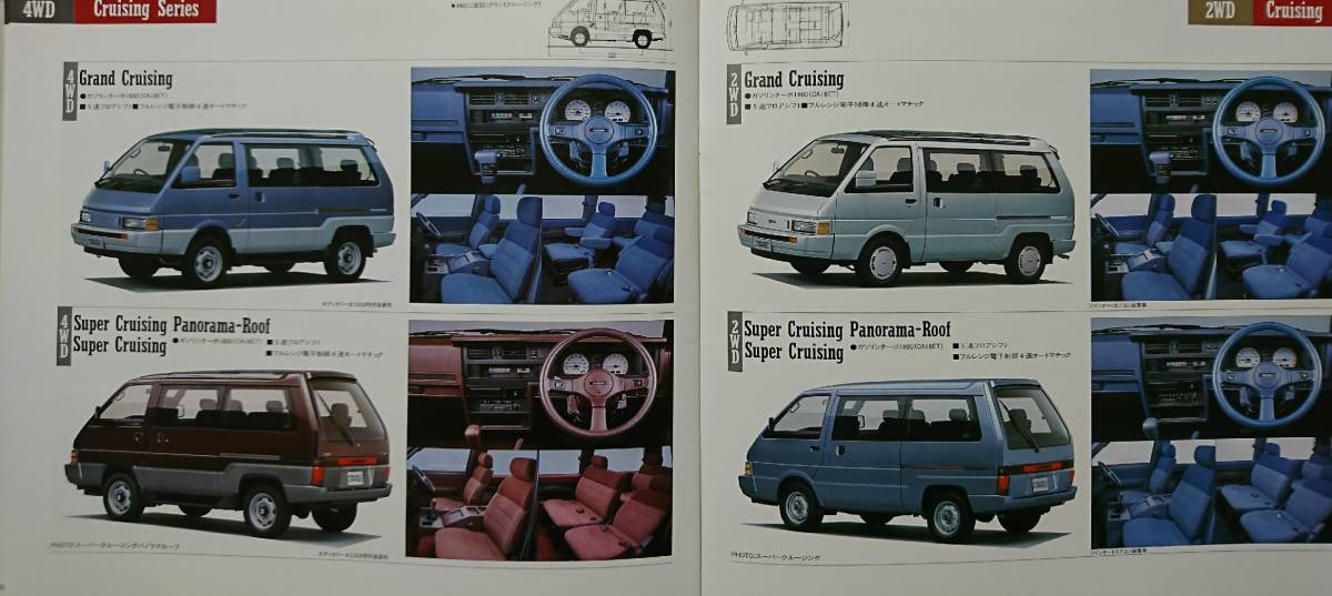 日産 ラルゴ コーチ 1989年6月 カタログ 価格表あり_画像9