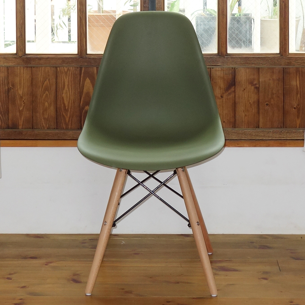 訳あり品 イームズ DSW シェルチェア 椅子 DSWチェア Eames オフィスチェア チェア イス 家具 ダイニング アボガド/NTベース BB_イームズ DSW シェルチェア