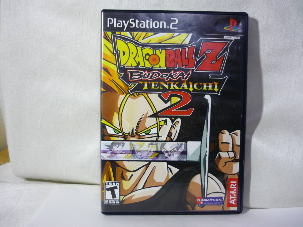 【USA/北米版】 SONY PS2 ■DRAGONBALL Z BUDOKAI TENKAICHI 2■ PlayStation2/プレイステーション2 USED