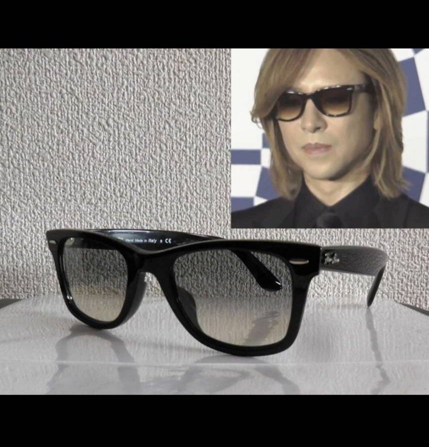 【春の予感。濃すぎないので、調子に乗ってると思われずに済む】X JAPAN YOSHIKI Ray-Banサングラス/色も同じ_画像5