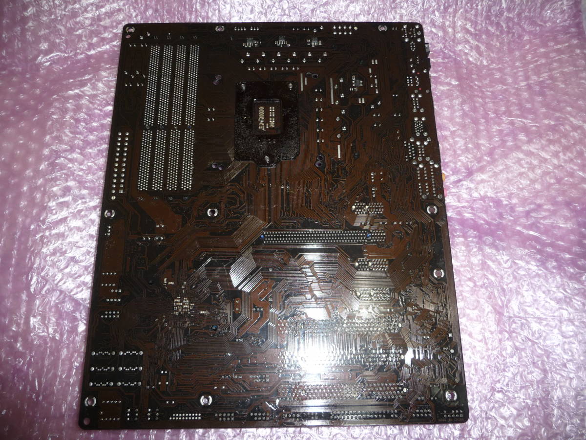 値下げ ジャンクマザーボードCPU AsRocK P67 Pro3 i7-2600　i/oパネル付属_画像5