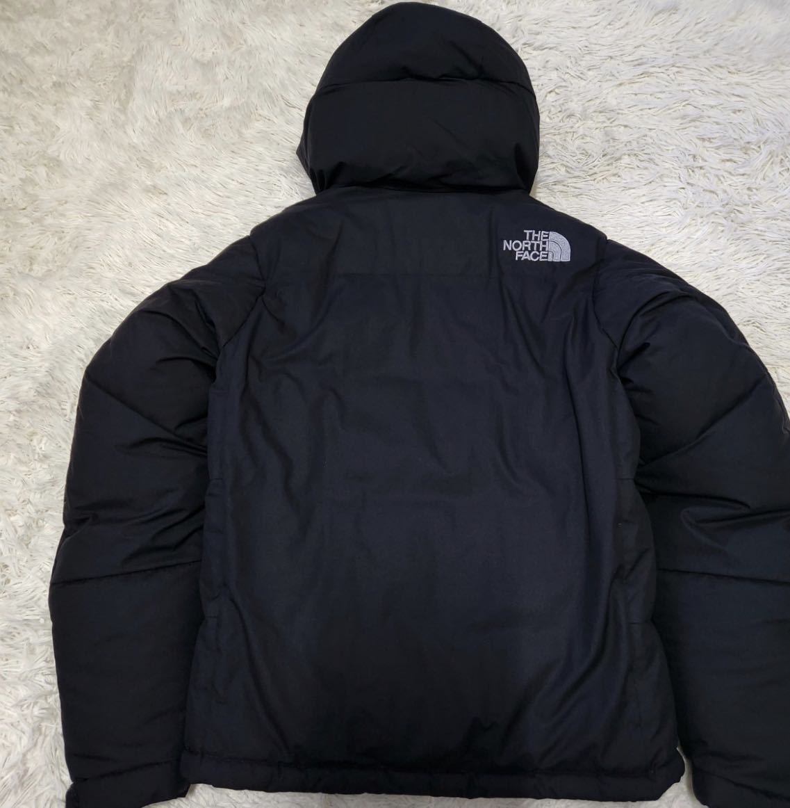 美品 ノースフェイス【超人気 バルトロ ブラック 肉厚 サイズ M相当】THE NORTHFACE バルトロライト ダウンジャケット 黒 ゴールドウィン_画像5