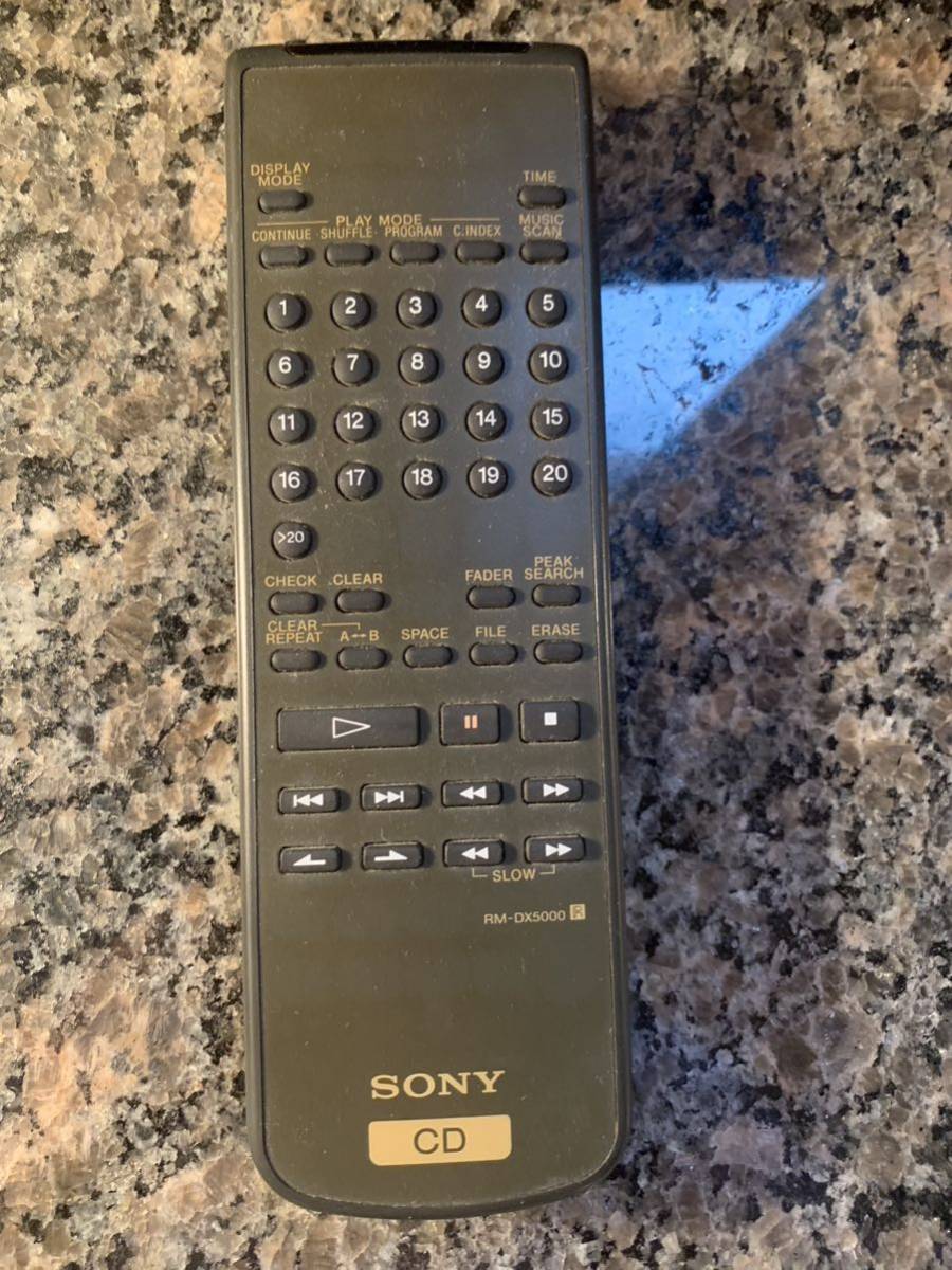 Yahoo!オークション - SONY RM-DX5000 CDプレーヤー CDP-X5000用 Yahoo!オークション - SONY RM-DX5000 CDプレーヤー CDP-X5000用