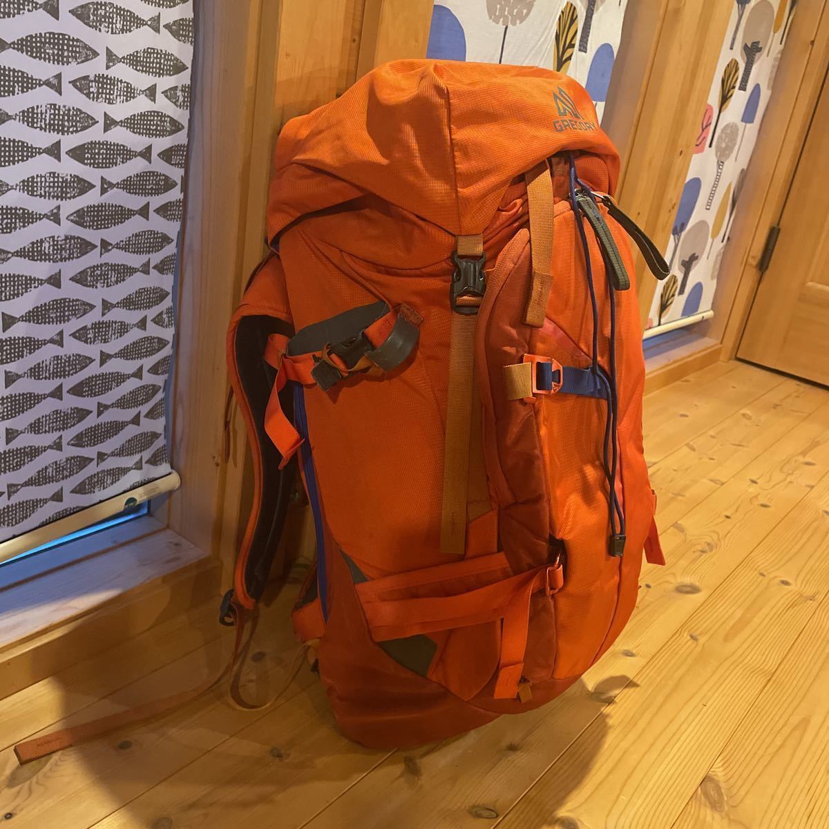 GREGORY グレゴリー バックパック ターギー45 バックカントリー スキー　スノーボード　冬山登山　_画像2