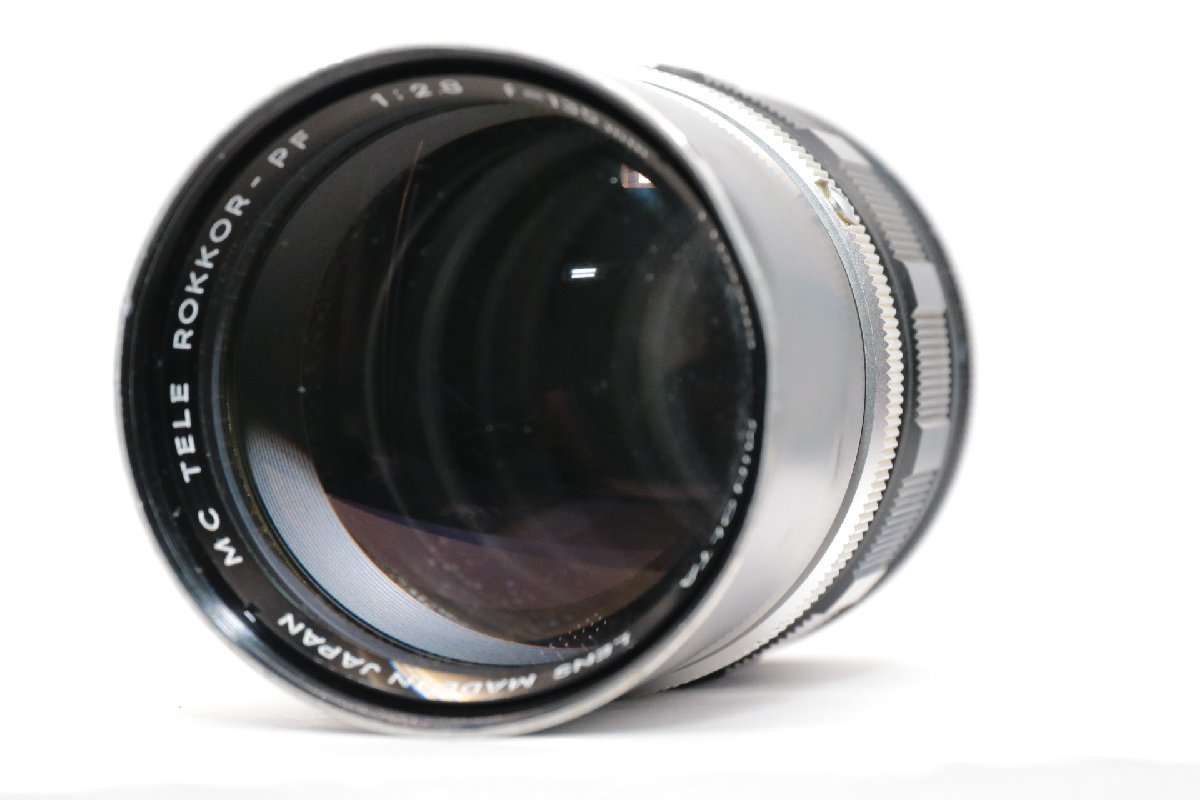 【実用品/動作品】MINOLTAミノルタ MC ROKKOR-PF 135MM F2.8　#4596_画像5