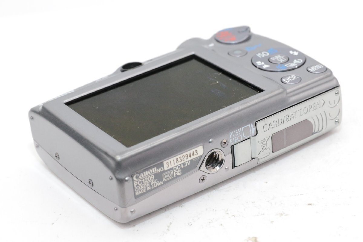 同梱歓迎【良品/動作品】CANON キャノン IXY DIGITAL 900 IS (バッテリー、充電器、SDカード付）#4779_画像6