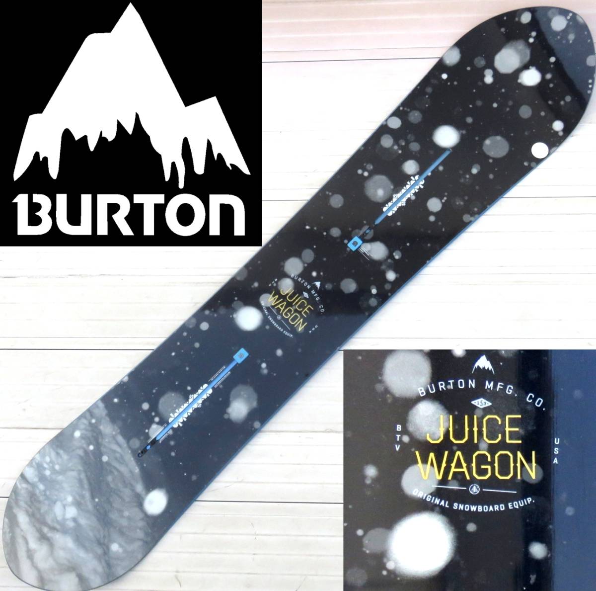 スノボー☆BURTON　JUICE WAGON(ジュースワゴン) 2015 153cm　_画像1