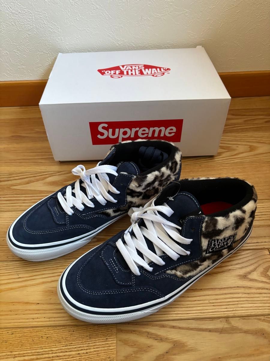 【新品27cm】Supreme Vans Leopard Old Skool "Black"