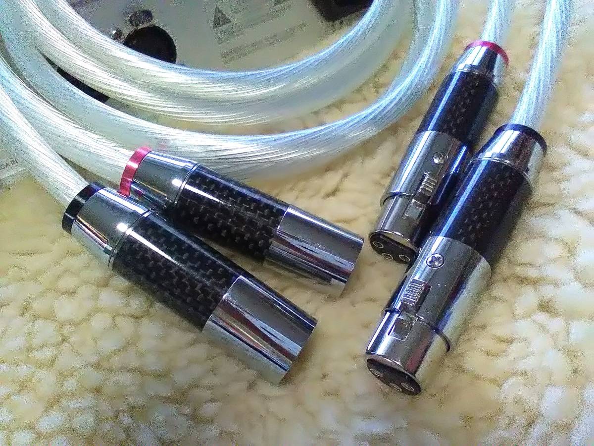 Nordost Odin 1st ge☆ 5N OFC 50Mシルバープレート XLRケーブル 1.5Mペア_画像3