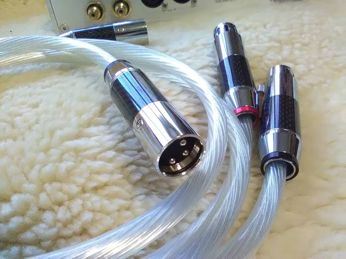 Nordost Odin 1st ge☆ 5N OFC 50Mシルバープレート XLRケーブル 1.5Mペア_画像5