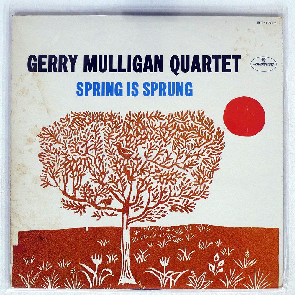 GERRY MULLIGAN/SPRING IS SPRUNG/MERCURY BT1315 LP_画像1