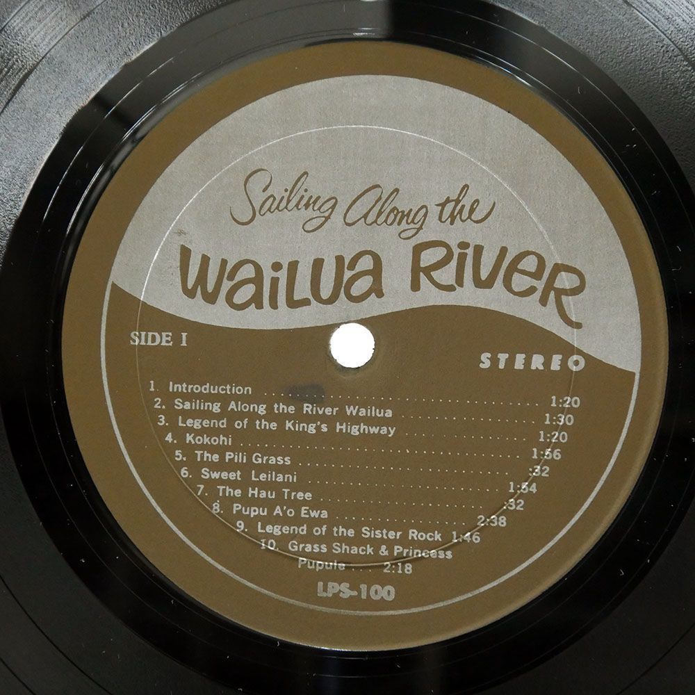 CAPTAIN WALTER SMITH SR./SAILING ALONG THE WAILUA RIVER/NOT ON LABEL (CAPTAIN WALTER SMITH SR. SELF-RELEASED) LPS100 LP_画像2