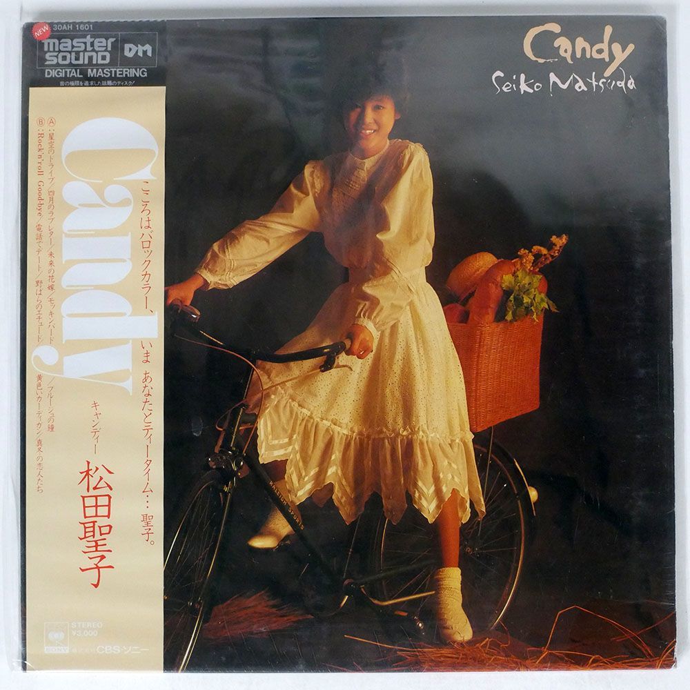 帯付き 松田聖子/キャンディー/CBS SONY 30AH1601 LP_画像1